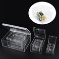 thumbnail image 4 of Boîte en Plastique Transparente Rectangulaire Affichage d'Échantillons ct Boîtes de Rangement de Bureau, 4 of 11