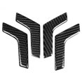 thumbnail image 2 of Interior Door Handle Trim Cover,4pcs Carbon Fiber Inner Interior Door Handle Trim Cover for  W204 2005-2012, 2 of 8