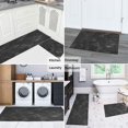 thumbnail image 4 of 2 Piece Set Black White Marble Anti Fatigue Mats Stylish and Practical Addition to Your Kitchen, 4 of 7