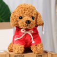 thumbnail image 3 of Peluche Chiot Follure Poupée Jouet en Peluche Chien Teddy Poupée Chiffon Mignonne Mignonne Trompette Simulation Animal Poupée, 3 of 3
