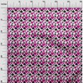 thumbnail image 3 of oneOone Polyester Spandex Fuschia Pink Fabric Poker Card Sewing Material Print Fabric By The Yard 56 Inch Wide, 3 of 4