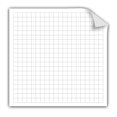 thumbnail image 1 of Geyer Instructional Products 503016 20x20 Squares Static Cling Graph, 1 of 4