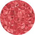 thumbnail image 1 of Ahgly Company Machine Washable Indoor Round Transitional Red Area Rugs, 3' Round, 1 of 7