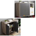 thumbnail image 4 of Maytalsory Loquet Magnétique à Pousser pour Porte d'Armoire de Garde-Robe par Charnière Intégrée Blanc, 4 of 6
