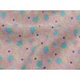 thumbnail image 4 of oneOone Viscose Jersey Fabric Dot & Flower Floral Decor Fabric Printed BTY 60 Inch Wide, 4 of 5