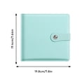 thumbnail image 2 of Large Capacity Square Book Album for Banknote Organizer Storage Bills Ideal Craft Stationery, 2 of 8