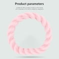 thumbnail image 3 of Chmadoxn Car Steering Wheel Cover With Soft Warm Non-Slip Car Decoration Car Wheel Protector Universal Fits 14-15 Inches Steering Wheel Covers, 3 of 9