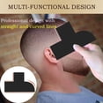 thumbnail image 2 of 1/4Pcs Barber Color Hairline Enhancement Card Beard Lineup Shaping Tool Men Hairline Guide Beard Facial Hair Styling Trimming Edging Shaping Template, 2 of 8