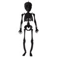 thumbnail image 1 of HHBEAUTY 11.4" Posable Skeleton Plastic Mini Skeleton Decor with Movable Joints, Outdoor Halloween Decor Props for Yard Haunted Houses Porch, 1 of 5