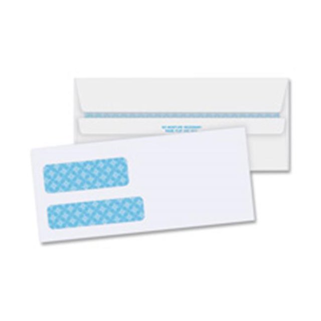 Double Window Envelopes- No. 9- 3-.88in.x8-.88in.- White