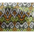 thumbnail image 4 of oneOone Viscose Chiffon Fabric Diamond & Swirl Ikat Print Fabric BTY 42 Inch Wide, 4 of 4