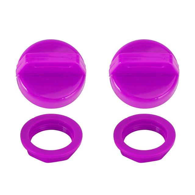 2PCS Violet Ignition Key Cover w/Nut For Polaris RZR XP 570 800 900 1000 5433534