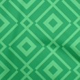 thumbnail image 1 of oneOone Georgette Viscose Green Fabric Geometric Craft Projects Decor Fabric Printed By The Yard 42 Inch Wide, 1 of 4