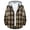 A-Khaki, variant on Ccpelsie Mens Flannel Hoodie Shirts Casual Button Down Plaid Shirt Jackets for Men Long Sleeve Stylish Hooded with Pockets(A-Red,M)