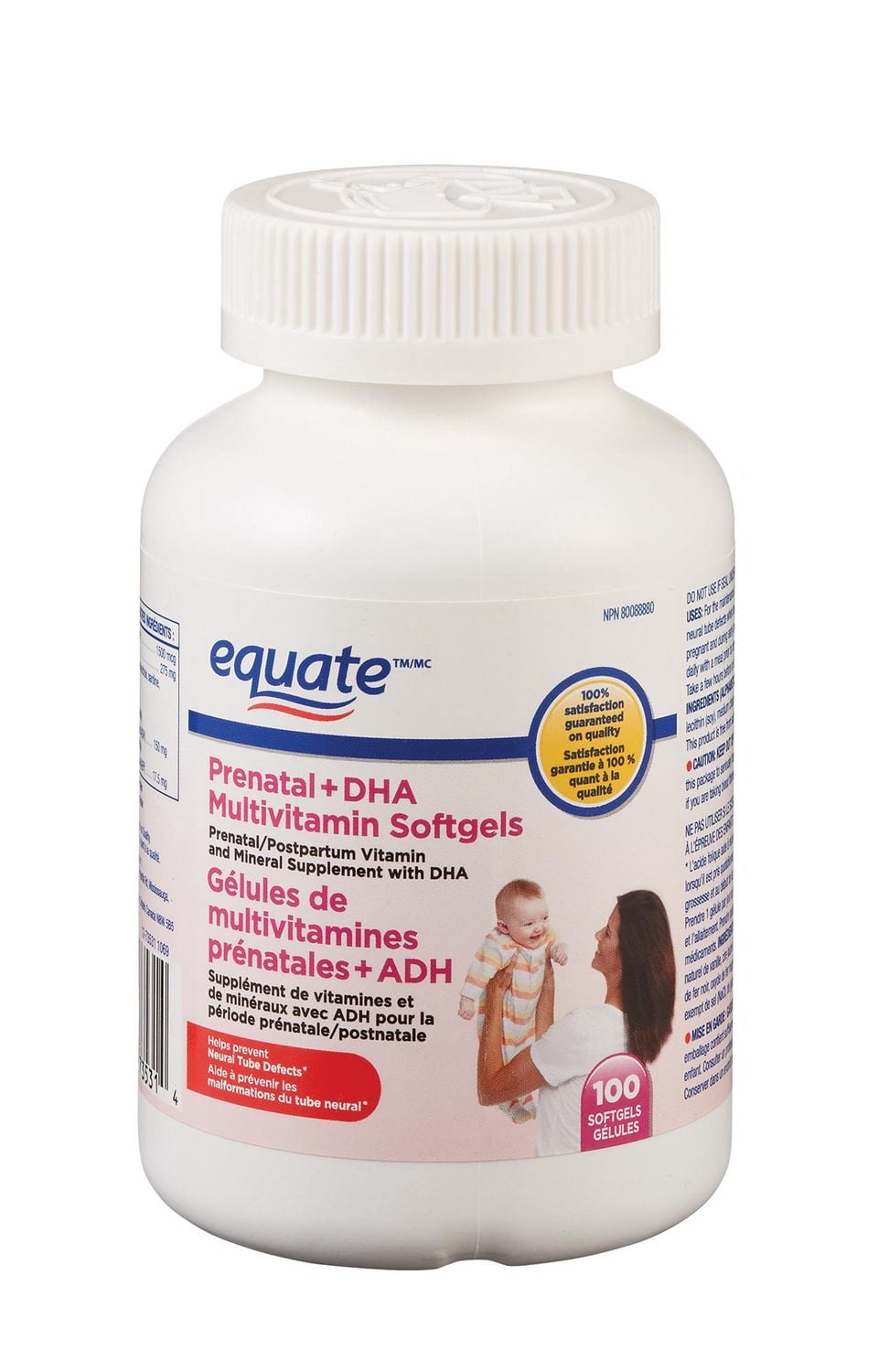 Equate Prenatal + DHA Multivitamin Softgels