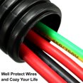 thumbnail image 3 of Unique Bargains 2.5M Long 21.2mm Dia Corrugated Bellow Conduit Tube PP Polyethylene Tubing Black, 3 of 5