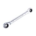 thumbnail image 5 of Unique Bargains Double Box End Ratcheting Wrench (8mm x 9mm) Metric 72 Teeth 12 Pt Ratchet Spanner Tools, CR-V, 5 of 5