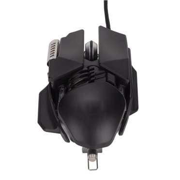 Mechanical Mouse, High Performance Wired Gaming Mouse, Ergonomic Mous With Four Light Modes, To 12800 DPI For  PC Gamers Black