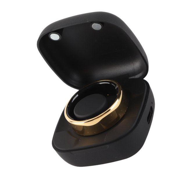 Smart Ring for Women and Men, Sport Sleep Fitness Rings, Smart Ring Multi Function Monitoring Remote Care IPX8 Waterproof Lightweight Rings with Charging Case
