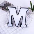 thumbnail image 5 of RKSTN Night Light Creative LED Letter Lights Night Light Plastic English Letters Light Lamp Decor Led Lights, 5 of 5