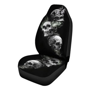 Car Seat Covers Waterproof Halloween Skeleton Breathable Car Seat Cover Protector Compatible for Car Truck SUV Van
