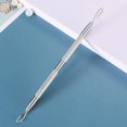 thumbnail image 2 of Blackhead Remover Comedone Extractor,2 PCS Pimple Popper Tool, Pimple Comedone Removal 2-in-1 Extractor Tool,Stainless Steel Pimple Extractor Blackhead Removal Tool (Silver), 2 of 6