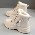 thumbnail image 4 of LSLJS Womens Snow Boots Versatile Warm High-top Snow Boots Cotton Shoes Velvet Work Boots, 4 of 5