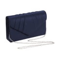 thumbnail image 1 of Sacs Pochette pour Femmes, Sac à Bandoulière pour le Souper, Sac à Main pour Soirée, Fête, Mariage (Marine), 1 of 7