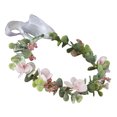thumbnail image 3 of Couronne de Mariée, Bandeau en Flocage, Couronne Florale Décorative pour Mariée, 3 of 8