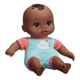 thumbnail image 1 of Mini poupée bébé douce, 8", afro-américaine, 1 of 2