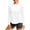 White, variant on JYnXIANTI Workout Tops for Women Long Sleeve UV Protection T-Shirts Comfortable Summer Shirts Outdoor Hiking Fishing Clothes