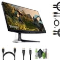 thumbnail image 1 of Alienware AW2723DF 27" 1440p 280Hz Gaming Monitor (Lunar Light) (AW2723DF) + USB Printer Cable + HDMI Cable + Cleaning Kit, 1 of 7
