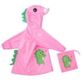 thumbnail image 1 of Penkiiy Tout-Petits Enfants Bébés Filles Mignon Imprimé Imperméable Enfants Manteau de Pluie Imperméable à Capuche Veste Manteau 4-5 Ans Rose, 1 of 5