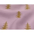 thumbnail image 3 of oneOone Viscose Jersey Fabric Christmas Tree Ikat Print Fabric By Yard 60 Inch Wide, 3 of 4