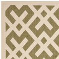 thumbnail image 2 of Safavieh Tapis de Cour Vert Intérieur Extérieur - Carré 4 Pieds, 2 of 4