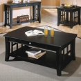 thumbnail image 2 of Steve Silver Company Cassidy Table de Cocktail à Dessus en Bois, Noir, 2 of 4