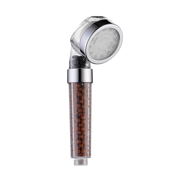 Amdohai Douchette Lumineuse Automatique 4 L-EDs 7 Couleurs Changeantes Tête de Douche Ronde