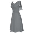 thumbnail image 2 of RKSTN Robes d'Invitée de Mariage pour Femmes Formelles Demoiselle d'Honneur Taille Haute Fête Bal Robe de Cocktail, 2 of 4