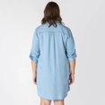 thumbnail image 2 of Devoted Women’s Plus size casual collared midi dress, 2 of 7
