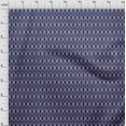 thumbnail image 3 of oneOone Silk Tabby Fabric Geometric Ikat Print Fabric By The Yard 42 Inch Wide, 3 of 4