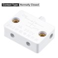 thumbnail image 4 of Unique Bargains 1A 250V Momentané Normal Fermer Lampe d'Armoire Interrupteur Blanc 2 Pack, 4 of 5