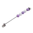thumbnail image 3 of lionlar Busy Board DIY Accessories Basic Skill Sensory Toy Learning Activities Board Toy Violet, 3 of 9
