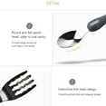 thumbnail image 3 of 2Pcs Kids Silverware Travel Carry Set Children Portable Tableware Toddler Utensils Kids Spoon & Fork, 3 of 8