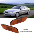 thumbnail image 4 of 1 Pair Front Marker Lamp Light for S80 2002 To 2006, Left Right Side Marker Light Without Bulbs, 4 of 7