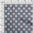 thumbnail image 1 of oneOone Georgette Viscose Fabric Tartan Check Print Sewing Fabric BTY 42 Inch Wide, 1 of 4