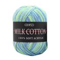 thumbnail image 4 of Birdeem Colorful Hand Knitting 50G Knitting Crochet Milk Soft Baby Cotton Wool Yarn, 4 of 10