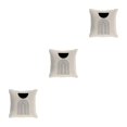thumbnail image 3 of maskred Soft And Durable Throw Pillows Covers Are Easy To Clean And Fit Home Decoration W0134-4 3Set, 3 of 6