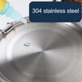 thumbnail image 3 of Pet Food Storage Container,Leakage Proof Design Pet Food Storage Bin 304 Stainless Steel Airtight Food Canister Dry Food Storage for Countertop Display or Kitchen Storage, 3 of 7