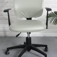 thumbnail image 3 of Split Office Chair Cover Dustproof Waterproof Rotating Chair to clean.   Application: Suitable Protector Gray Seat Cover, 3 of 9