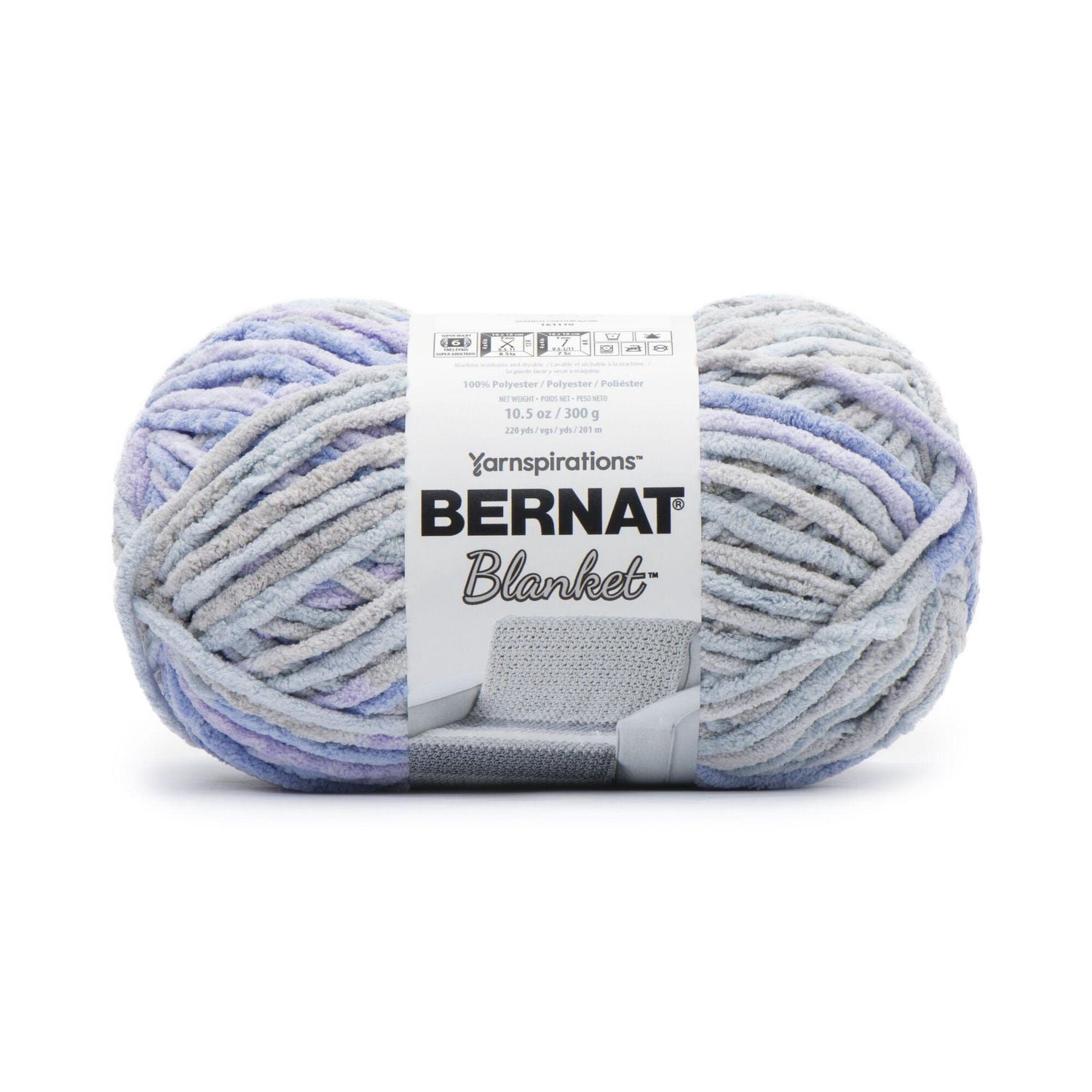 Bernat® Couverture™ #6 Fil de Polyester Super Volumineux 10,5oz/300g